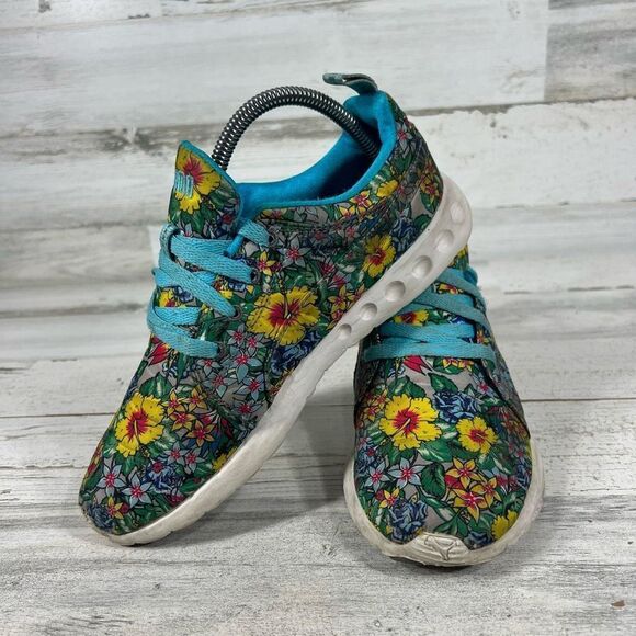 Puma Womens Floral Hibiscus Carson‎ Walking Running Shoes Multi-Color Size7.5 - Picture 5 of 8
